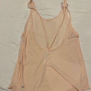 Lululemon Let it Slip tank, NWT, size 4, blush pink